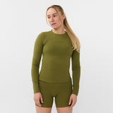 V-SHAPE LONGSLEEVE KHAKI