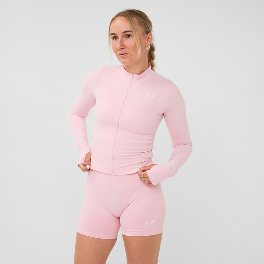 SEASONAL BLOSSOM PINK ZIPPER