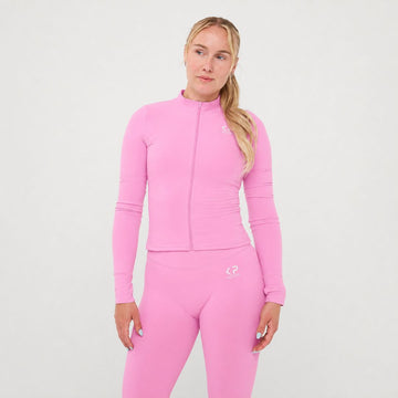 SEASONAL DUSTY ROSE ZIPPER