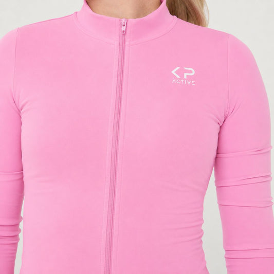 SEASONAL DUSTY ROSE ZIPPER