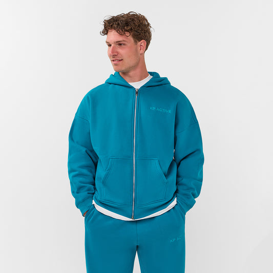 SERIES ZIPPER TEAL