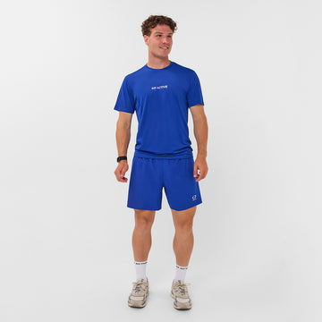 MEN RUNNING SHORT ACTIVE BLUE