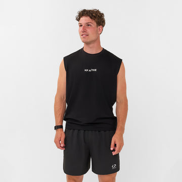 MEN TANK TOP BLACK