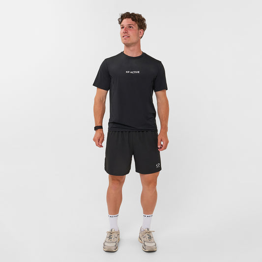 MEN RUNNING SHORT BLACK