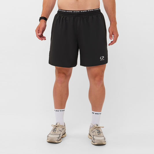 MEN RUNNING SHORT BLACK