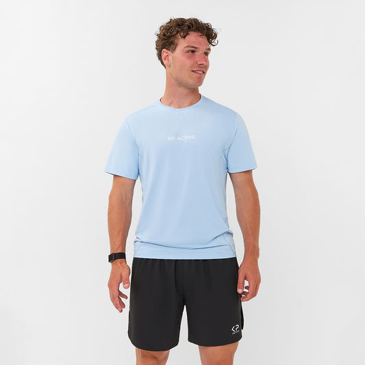 MEN T-SHIRT ICE BLUE