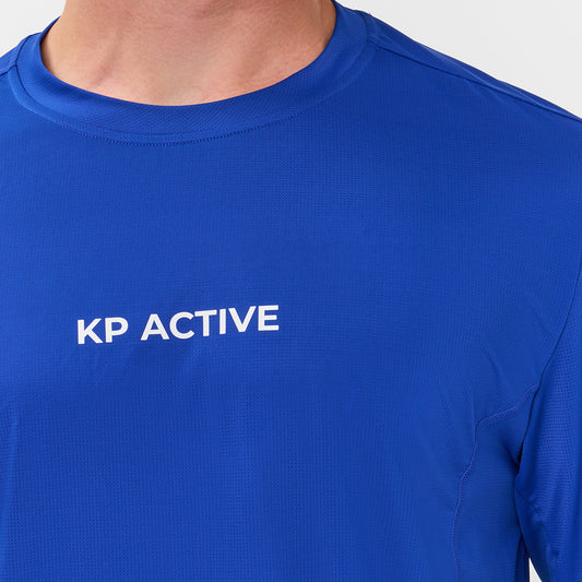 MEN LONG SLEEVE ACTIVE BLUE
