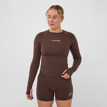 SEASONAL LONG SLEEVE BROWN