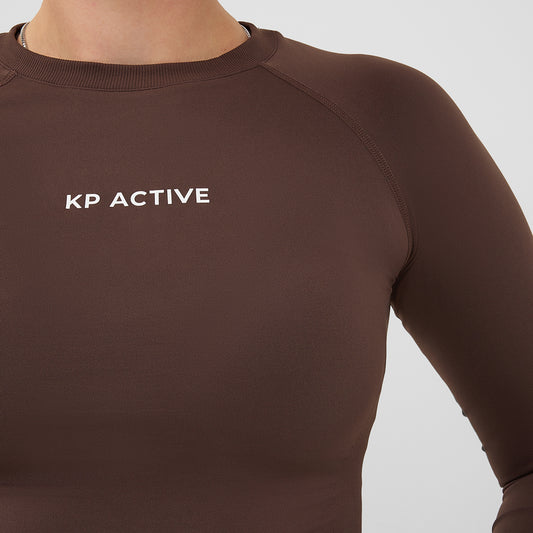 SEASONAL LONG SLEEVE BROWN