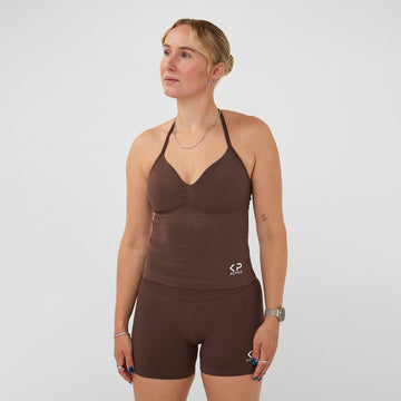 SEASONAL TOP BROWN