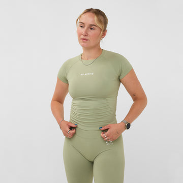 SEASONAL TEE SAGE GREEN
