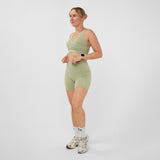 ELEVATE RUNNING SHORT SAGE GREEN