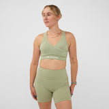 PERFORMANCE BRA SAGE GREEN
