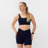 V-SHAPE BRA NAVY