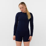 V-SHAPE LONGSLEEVE NAVY