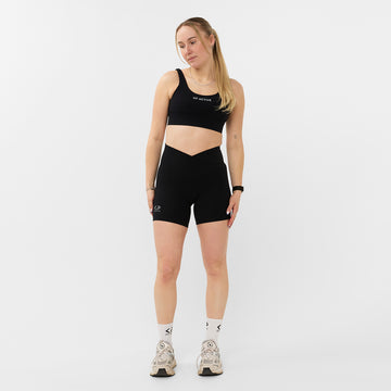 V-SHAPE SHORT BLACK