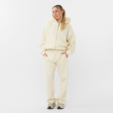POLKA DOTS BEIGE JOGGER