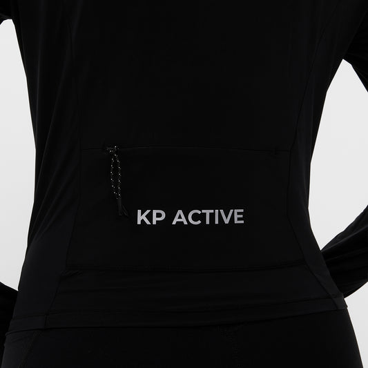 MESH LONGSLEEVE BLACK