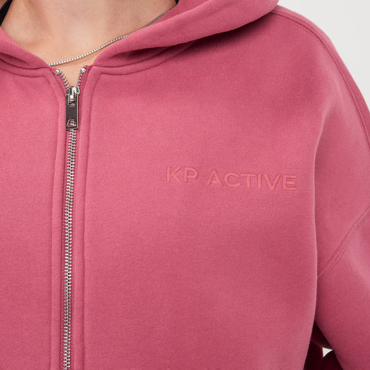 SERIES ZIPPER DUSTY ROSE