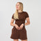 SERIES T-SHIRT BROWN