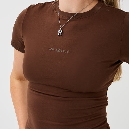 SERIES T-SHIRT BROWN