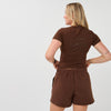 SERIES T-SHIRT BROWN
