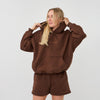 SERIES HOODIE BROWN