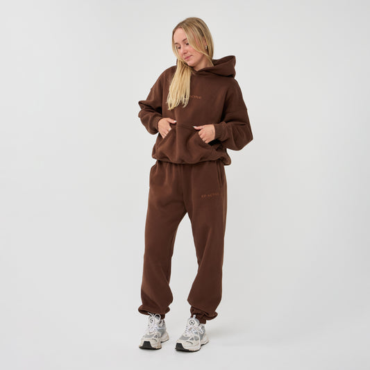 SERIES HOODIE BROWN