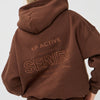 SERIES HOODIE BROWN