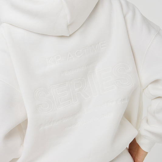 SERIES HOODIE WHITE