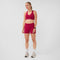 Performance short Cherry red