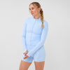 SEASONAL ICE BLUE ZIPPER