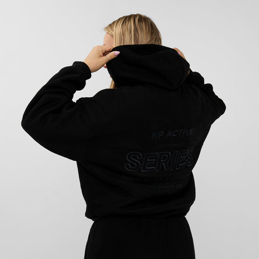 SERIES ZIPPER JACKET BLACK