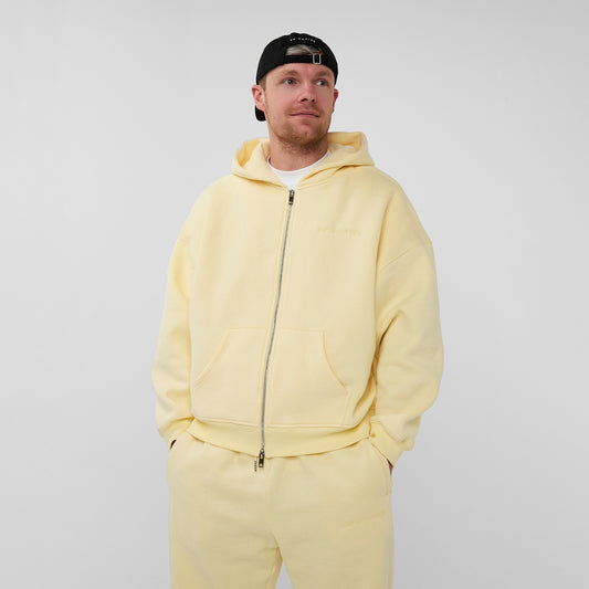 SERIES ZIPPER JACKET BUTTER YELLOW