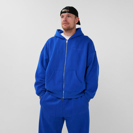 SERIES ZIPPER JACKET BLUE