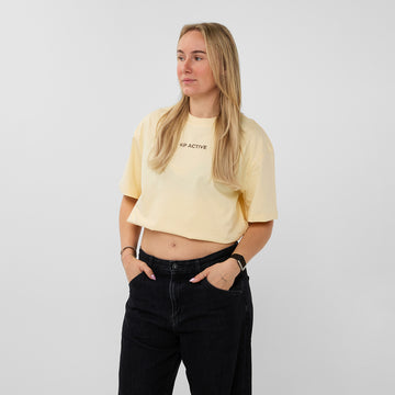 OVERSIZED T-SHIRT BUTTER YELLOW