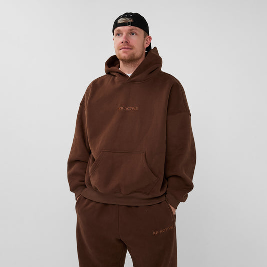 SERIES HOODIE BROWN