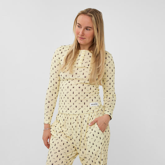 PYJAMA BUTTER YELLOW