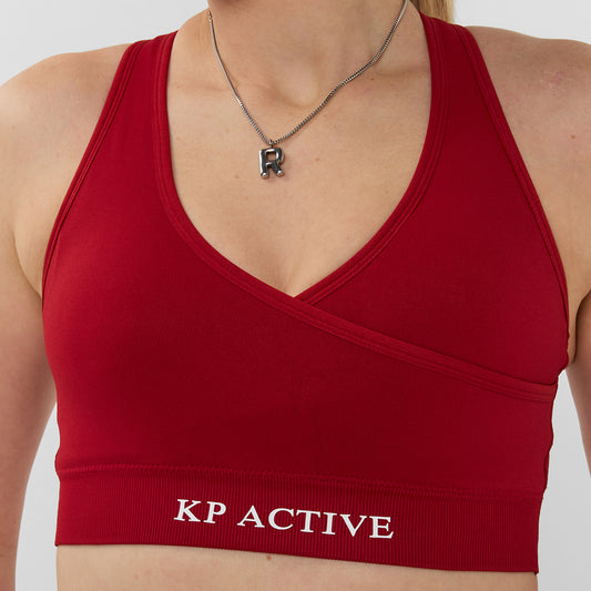 SCARLET RED PERFORMANCE BRA