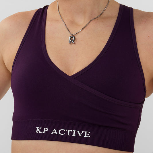 DEEP PURPLE PERFORMANCE BRA