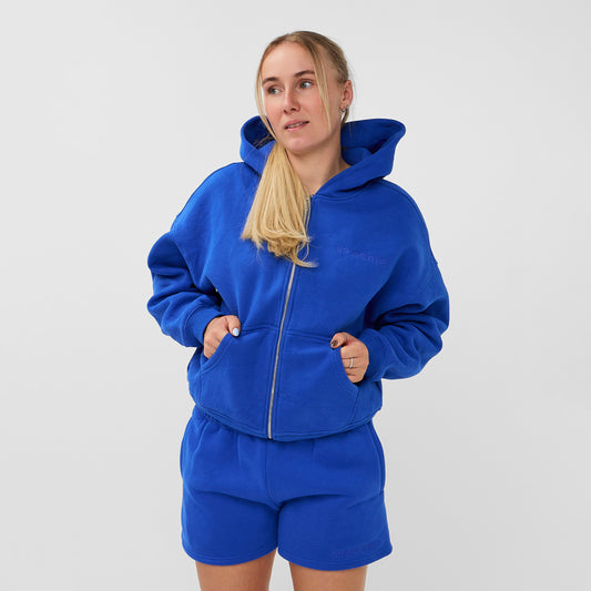 SERIES ZIPPER JACKET BLUE