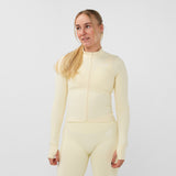 SEASONAL BUTTER YELLOW ZIPPER