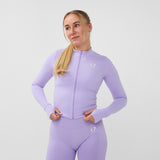SEASONAL LAVENDER ZIPPER