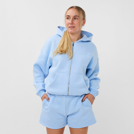 SERIES ZIPPER JACKET BABY BLUE