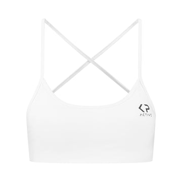 Sports Bra Backline White