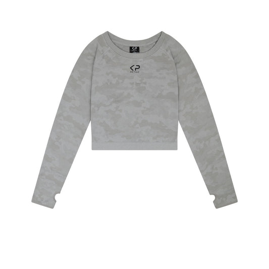 Longsleeve Camouflage Grey